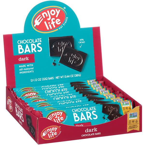 Enjoy Life Dark Chocolate Bars | Hy-Vee Aisles Online Grocery Shopping