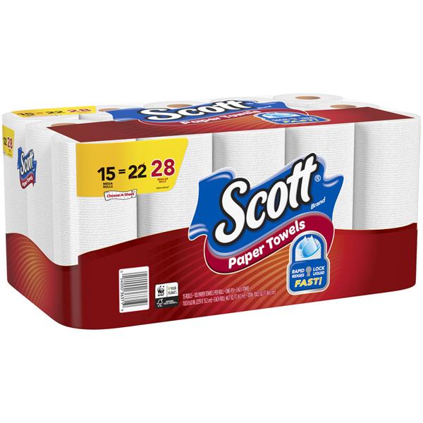 Scott Towels Choose-a-Sheet Paper Towels | Hy-Vee Aisles Online Grocery ...