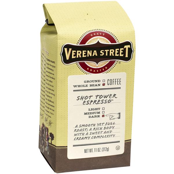 Verena Street Shot Tower Espresso Dark Coffee Beans | Hy-Vee Aisles Online  Grocery Shopping
