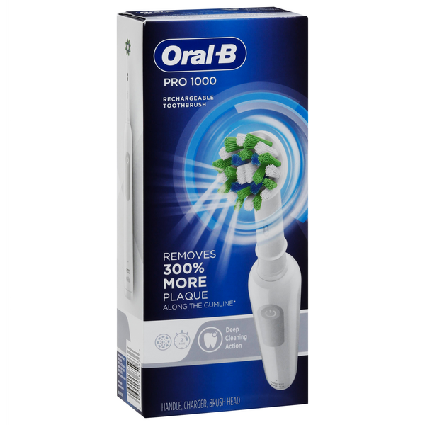 Oral-B Professional Healthy Clean Precision 1000 Rechargeable Electric  Toothbrush | Hy-Vee Aisles Online Grocery Shopping