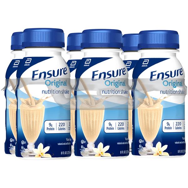 Ensure Original Nutrition Shake Vanilla Ready To Drink 6pk Hy Vee Aisles Online Grocery Shopping 9130