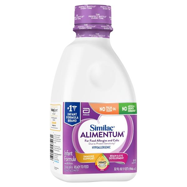 Similac Alimentum Hypoallergenic for Food Allergies and Colic Infant ...