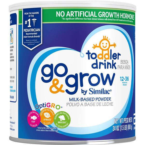 Go Grow By Similac Toddler Drink Powder Hy Vee Aisles Online Grocery Shopping