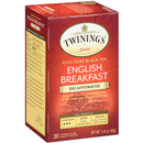 Twinings of London English Breakfast Decaffeinated Black Tea Bags