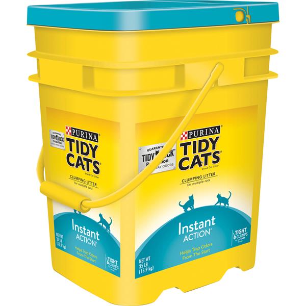 purina tidy cats clumping litter instant action