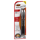 BIC Atlantis Original Retractible Ball Pens Black Ink Medium