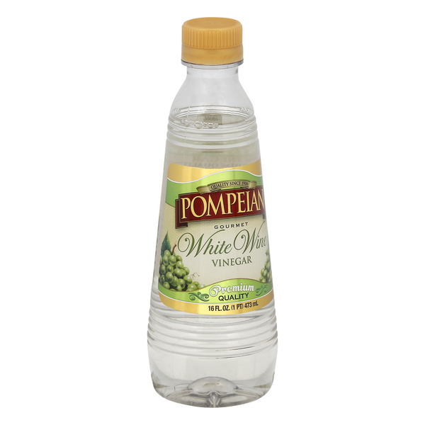 Pompeian Gourmet White Wine Vinegar HyVee Aisles Online Grocery Shopping