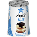 Yoplait Light Boston Cream Pie Fat Free Yogurt