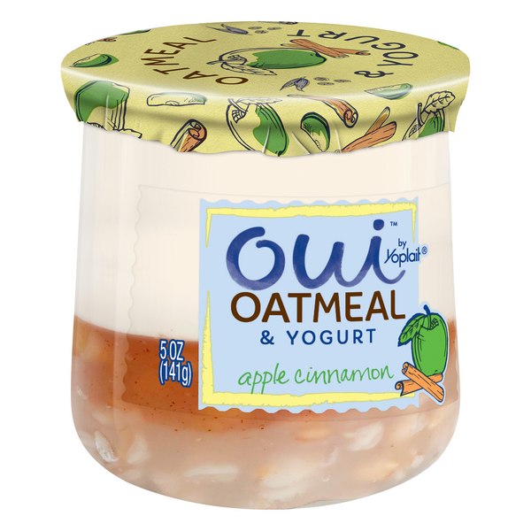 Oui Oatmeal & Yogurt, Apple Cinnamon HyVee Aisles Online Grocery Shopping