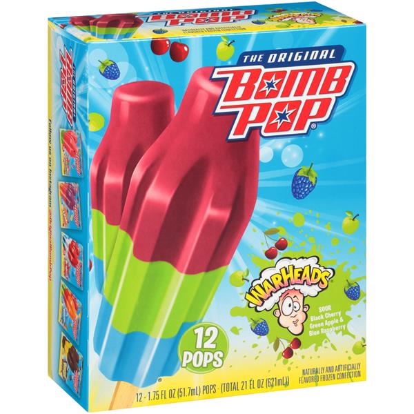 Bomb Pop Original War Heads 12-1.75 Fl Oz | Hy-Vee Aisles Online ...