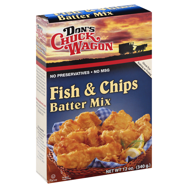 Don's Chuck Wagon Fish & Chips Batter Mix | Hy-Vee Aisles Online