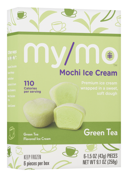 My/Mo Mochi Ice Cream Green Tea 6 - 1.5 Oz Pieces | Hy-Vee Aisles
