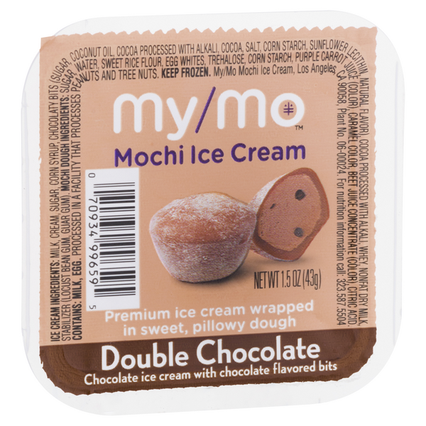 My/Mo Double Chocolate Mochi Ice Cream 1.5 oz | Hy-Vee Aisles