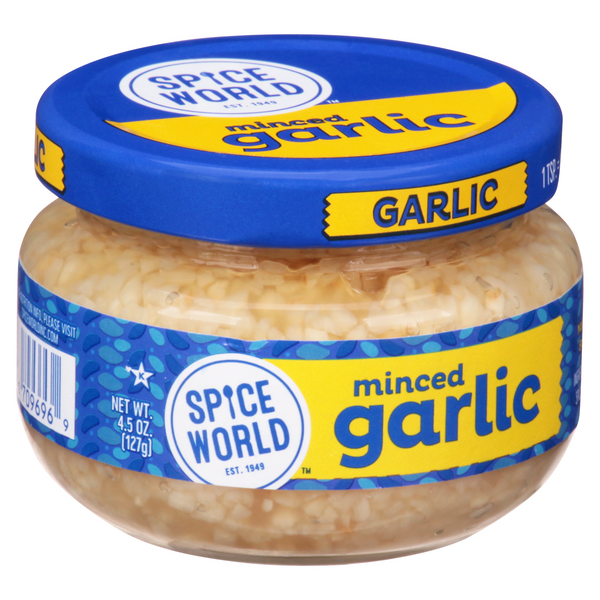  Spice World Squeeze Garlic, 9.5 oz : Garlic Spices