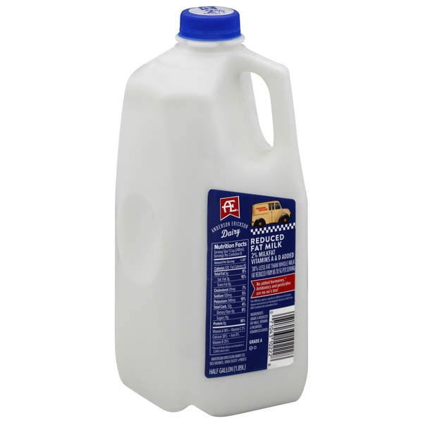 2% Reduced-Fat Milk Plastic Half Gallon - PET® Dairy