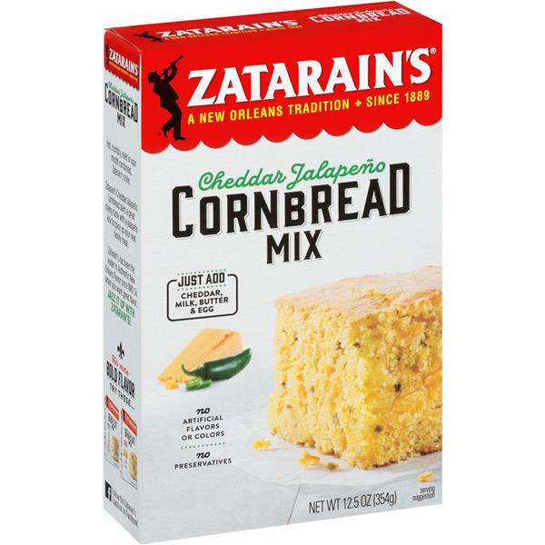 Zatarain's Cheddar Jalapeno Cornbread Mix HyVee Aisles Online