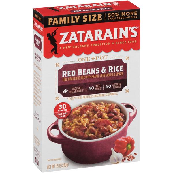 Zatarain's New Orleans Red Beans and Rice Original Rice Mix | Hy-Vee