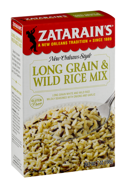 Zatarain S Sides Long Grain Wild Rice Mix