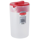 Rubbermaid 1 Gal. Simply Pour Plastic Pitcher With Multi-function Lid