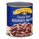 Mrs. Grimes Dark Red Kidney Beans