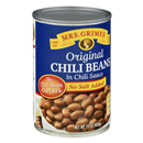 Mrs. Grimes No Salt Added Original Chili Beans in Chili Sauce