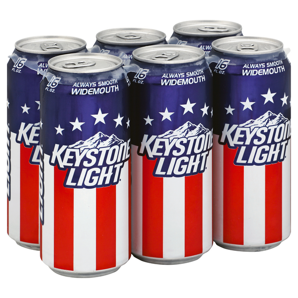 Fearless uddybe placere Keystone Light Beer 6 Pack | Hy-Vee Aisles Online Grocery Shopping