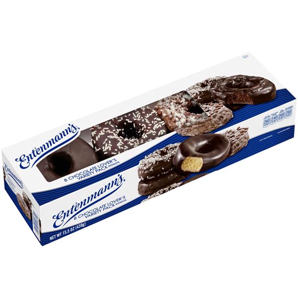 Entenmann's Chocolate Donut Variety Pack 8Ct HyVee Aisles Online