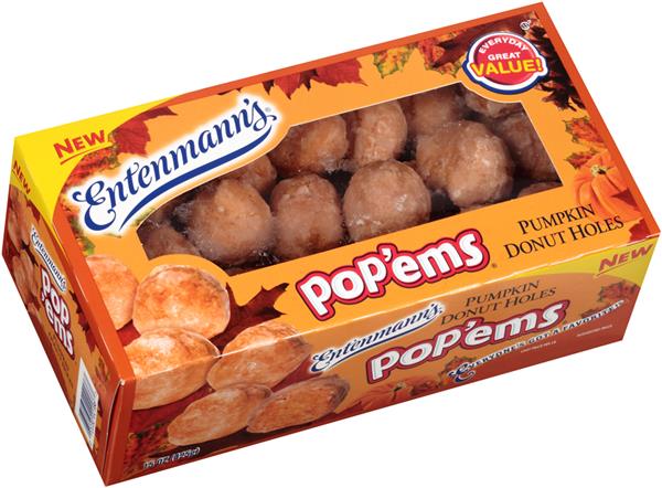 Entenmann S Pop Ems Pumpkin Donut Holes Hy Vee Aisles Online Grocery Shopping