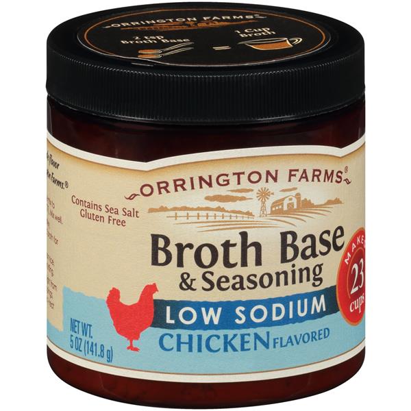 Orrington Farms Low Sodium Chicken Flavored Broth Base & Seasoning HyVee Aisles Online