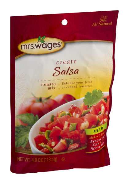 Mrs. Wages Salsa Tomato Mix Mild | Hy-Vee Aisles Online Grocery 
