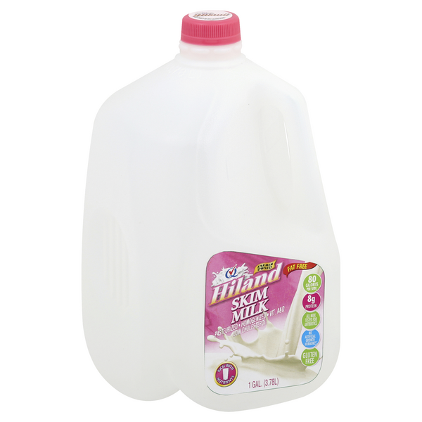 milk Hiland Milk, Skim, Fat Free | Hy-Vee Aisles Online Grocery