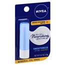NIVEA Smoothness Hydrating Lip Care with Broad Spectrum SPF 15 Sunscreen Stick
