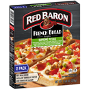Red Baron Singles French Bread Supreme Pizzas 2Ct