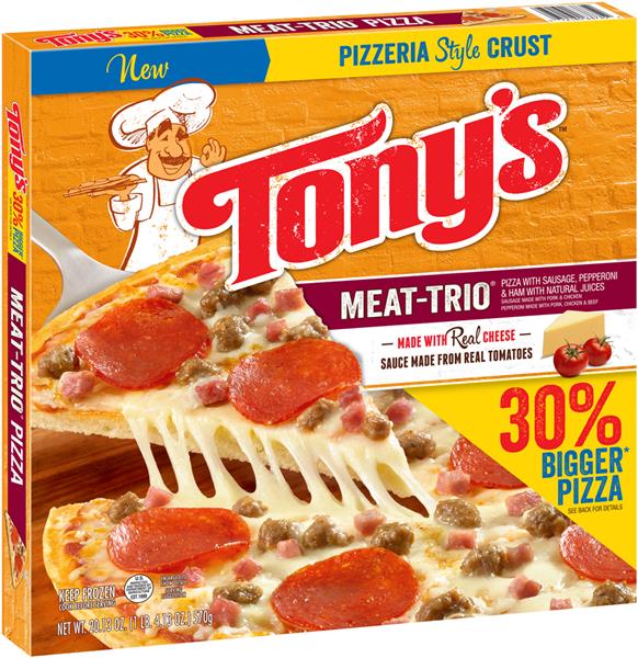 Tony's Pizzeria Style Crust Meat-Trio Pizza | Hy-Vee Aisles Online ...