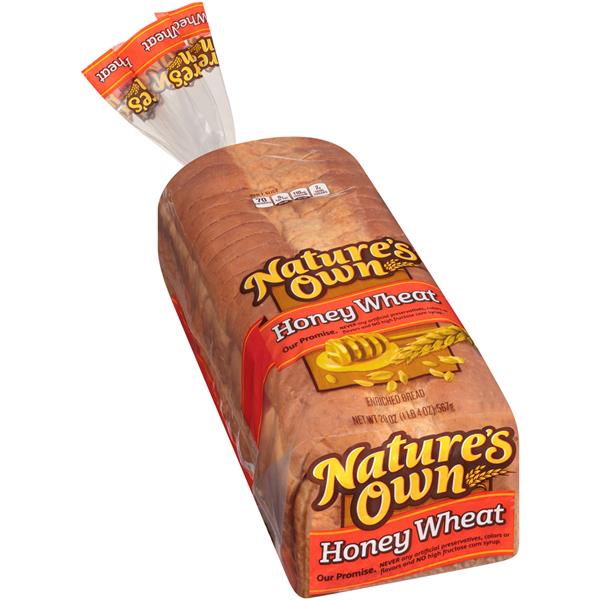 Nature's Own Honey Wheat Bread 20 oz. 
