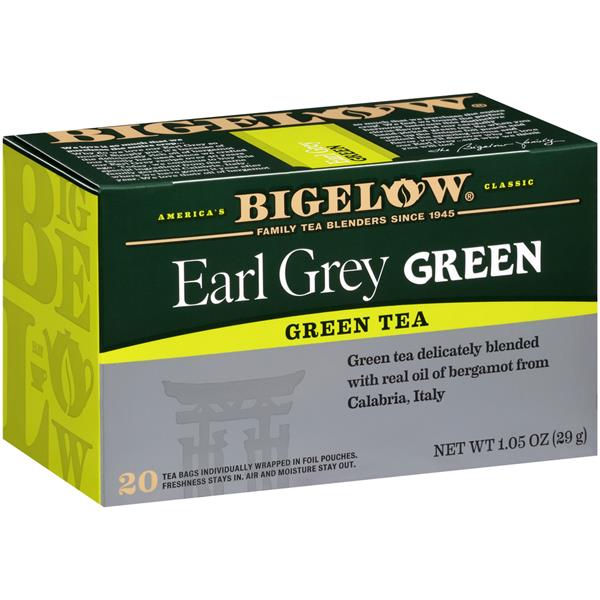 Brew La La Tea Organic Early Gray Green Tea 50 String & Tag Tea Bags Brand  New