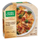 Healthy Choice Cafe Steamers Chicken Linguini with Red Pepper Alfredo