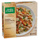 Healthy Choice Cafe Steamers Crustless Chicken Pot Pie Sleeve