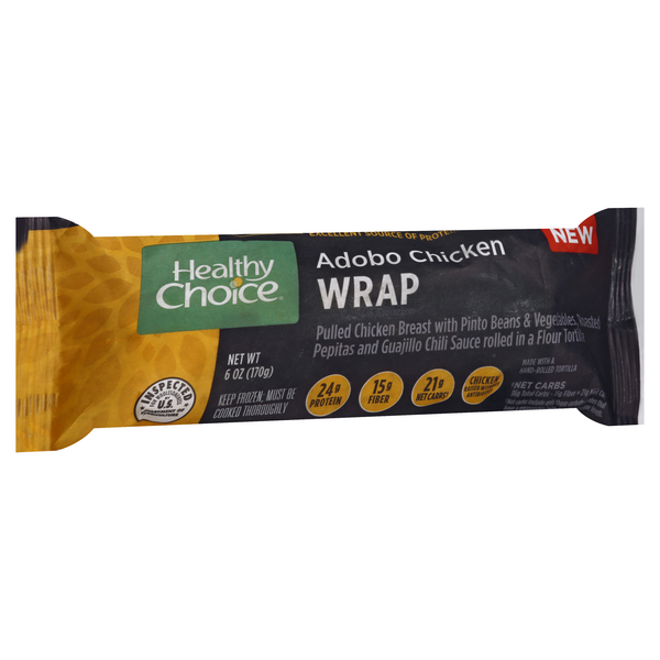 Healthy Choice Adobo Chicken Wrap | Hy-Vee Aisles Online Grocery Shopping