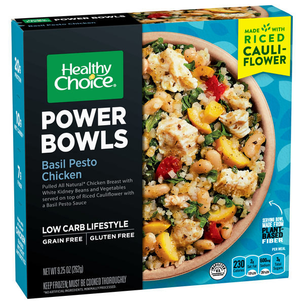 Healthy Choice Power Bowls Basil Pesto Chicken 