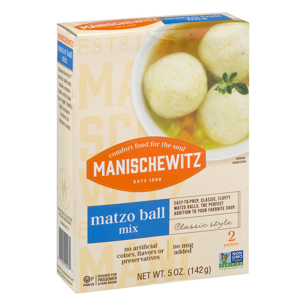 Manischewitz Matzo Ball Mix, Classic Style | Hy-Vee Aisles Online ...
