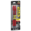 Pilot G2 Premium Gel Roller Fine 0.7mm Red Ink Comfort Grip