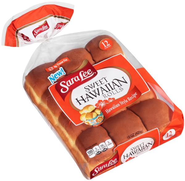 Sara Lee Sweet Hawaiian Rolls 12Ct HyVee Aisles Online Grocery Shopping