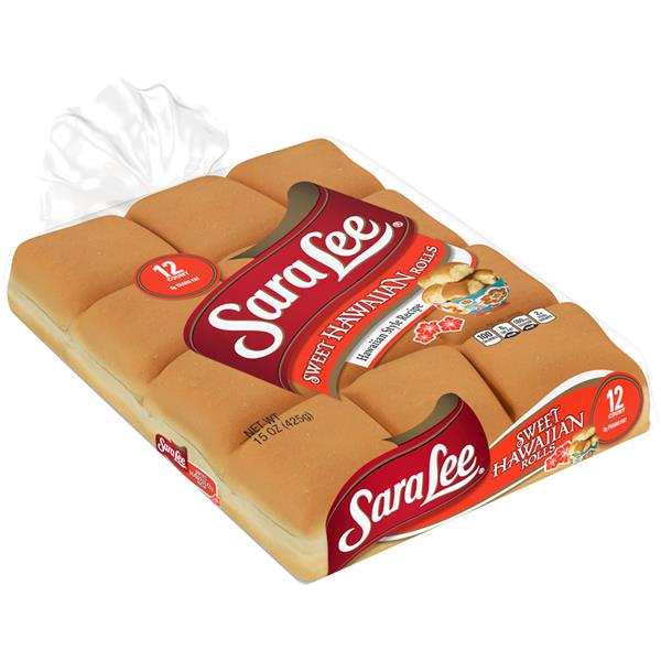 Sara Lee Sweet Hawaiian Rolls 12Ct HyVee Aisles Online Grocery Shopping