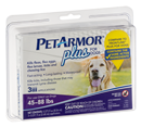 Petarmor Flea, Tick & Lice Treatment, For Dogs, 45-88 Lbs