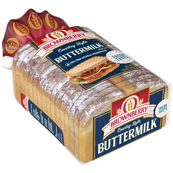 Brownberry Country Buttermilk Bread 24 Oz | Hy-Vee Aisles Online ...