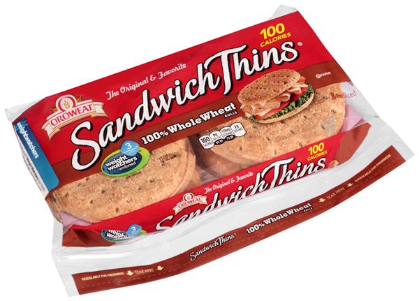 Arnold Sandwich Thins 100% Whole Wheat Rolls | Hy-Vee Aisles Online ...