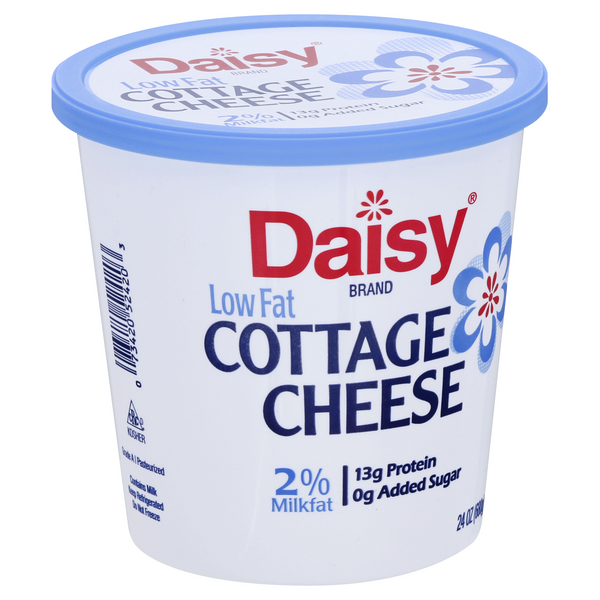 Daisy Brand Low Fat 2% Milkfat Small Curd Cottage Cheese | Hy-Vee ...