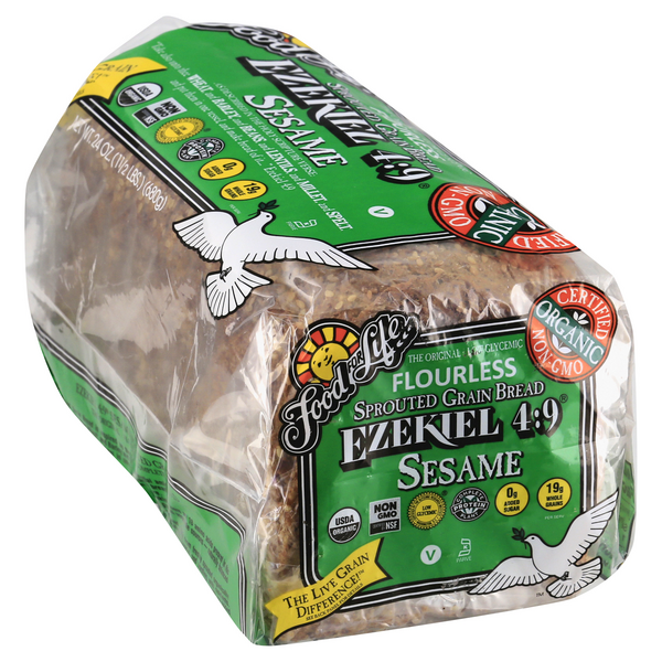 Food For Life Ezekiel 4:9 Sesame Sprouted Grain Bread | Hy-Vee Aisles ...