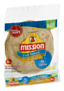Mission Carb Balance Soft Taco Size Whole Wheat Tortillas 8Ct